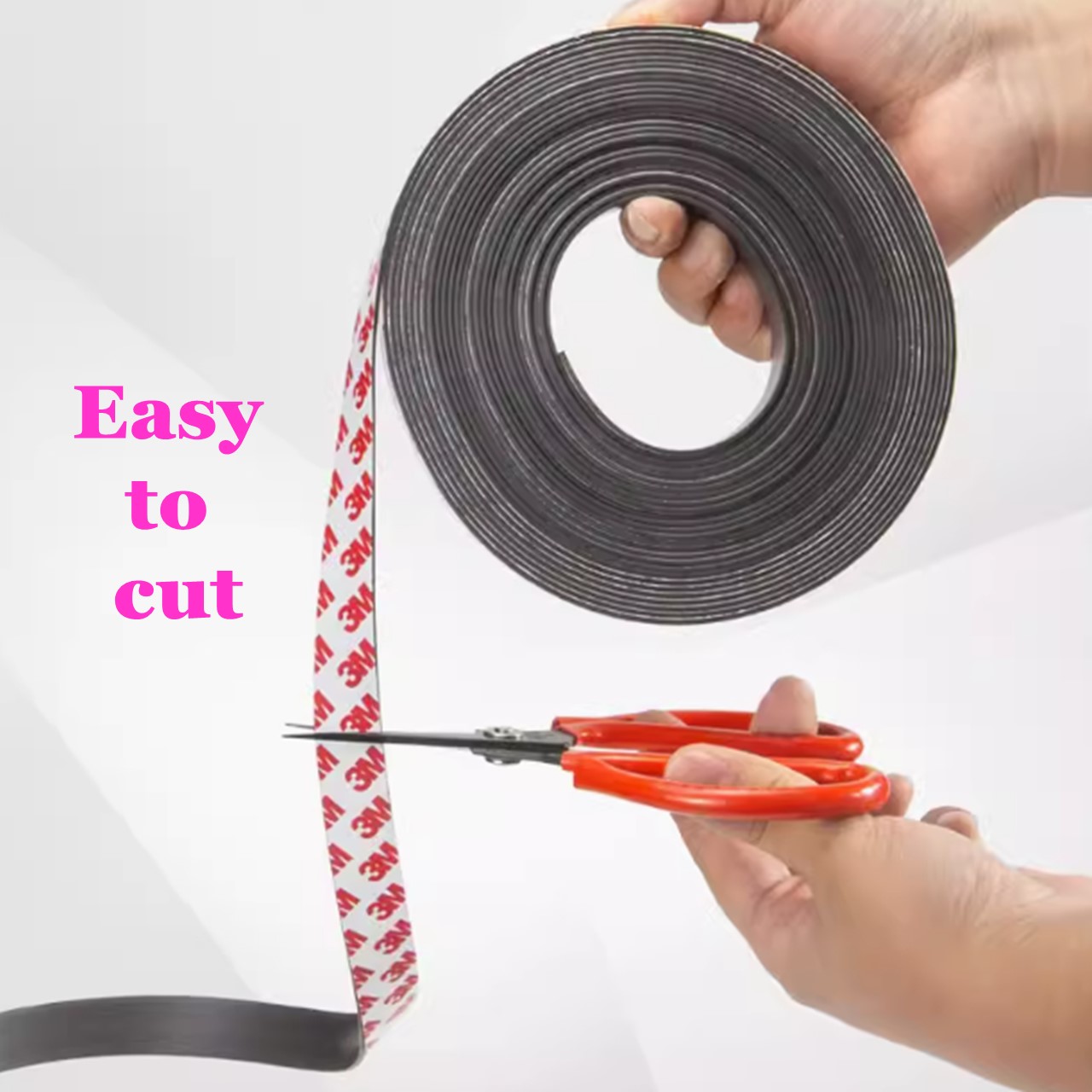 Flexible Magnet Strip 3M Magnetic Tape Self Adhesive Rubber Magnet Tape ...