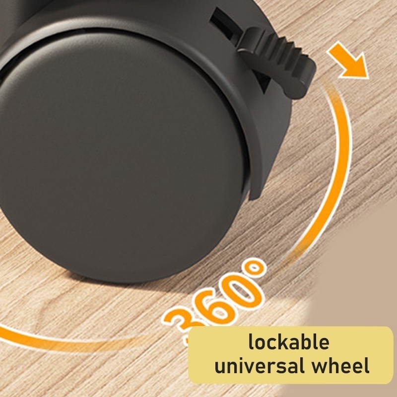Trolley Cart Organizer Trolley Rack Storage 3/4/5 Tier With Wheels ...