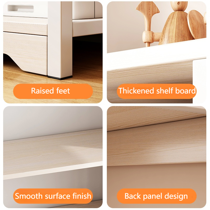 OS Shelf Sofa Side Table Wall Multi-layer Storage Rack Bookshelf Office ...