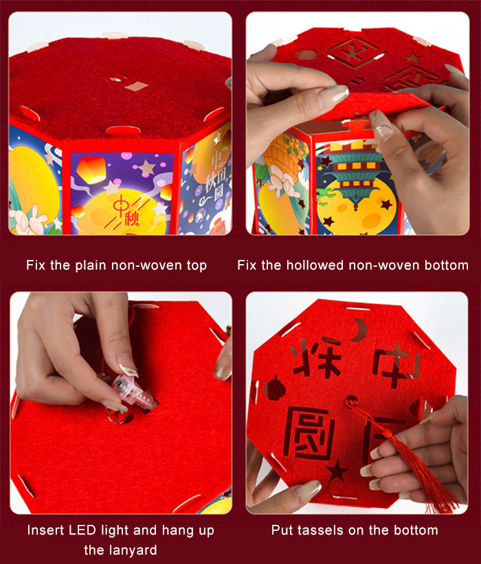SG Stock Elitrend Mid Autumn Festival DIY Paper Lantern DIY Mooncake ...