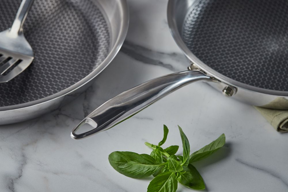 Resto Kitchenware Achird Frypan Stainless Steel 24cm/26cm/28cm | Shopee ...