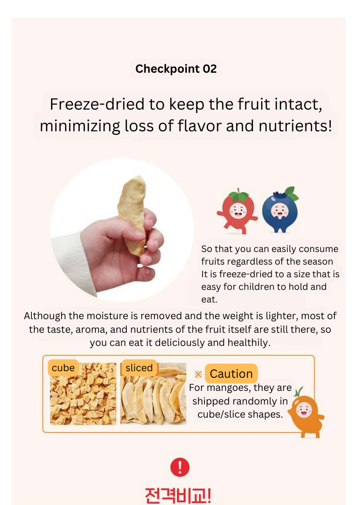 Lusol Baby Korea 100 Freeze Dried Fruits (6m+/13m+) Shopee Singapore