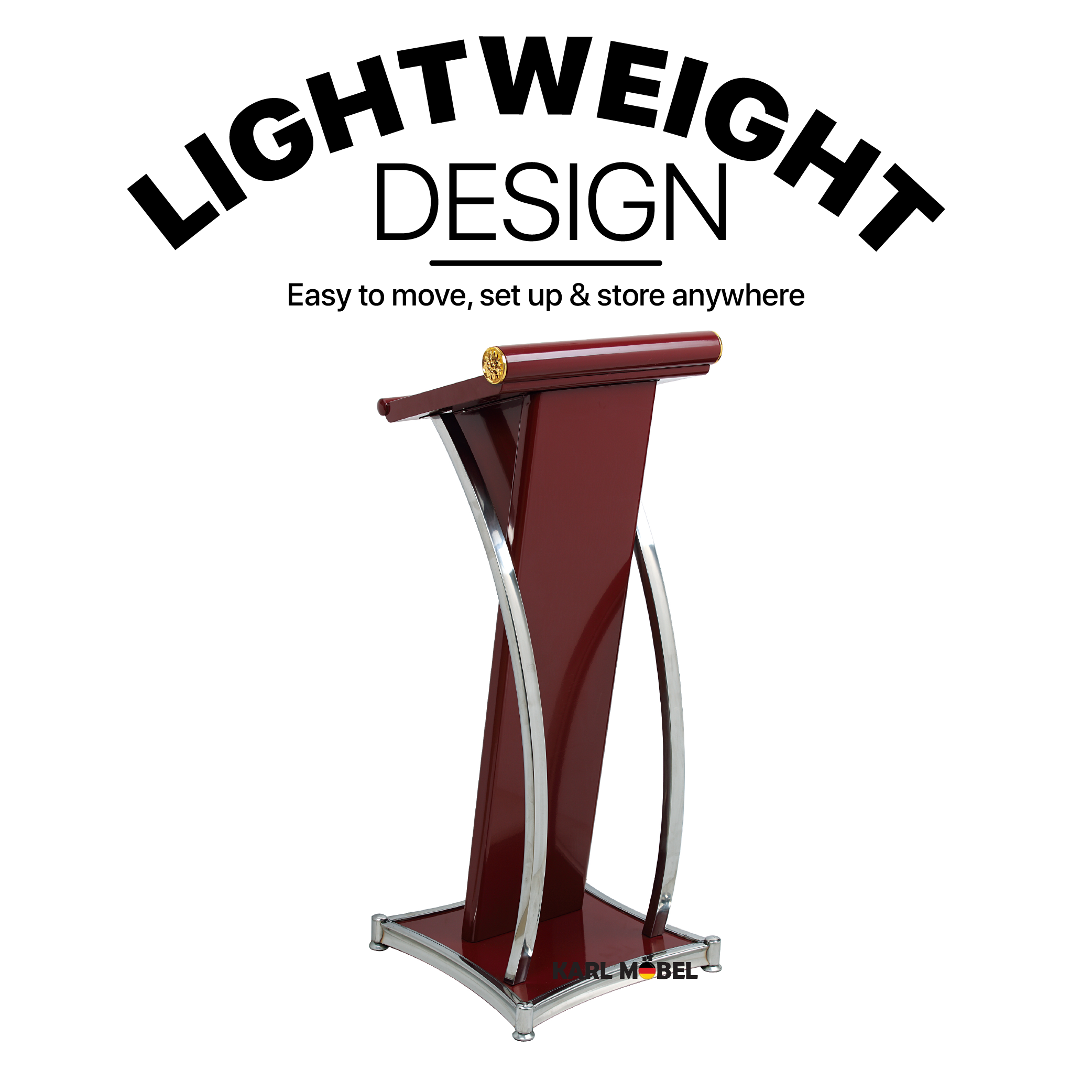 Ready Stock Rostrum Podium stand Speaker Stage Reception Lecture Hall ...