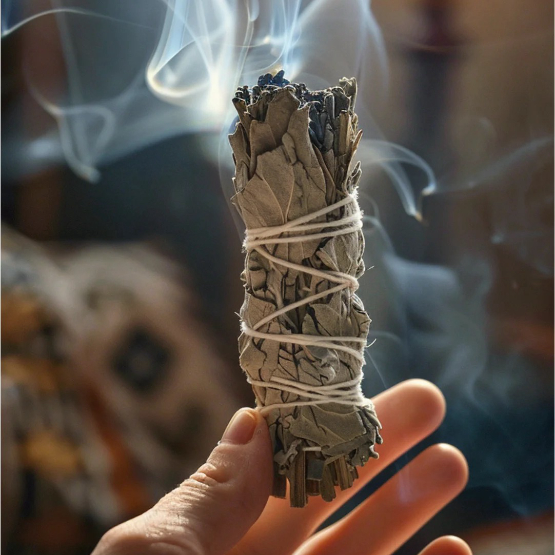 Forleaf Smudge Stick Assorted Smudging Sage Bundle Burning Kit White ...