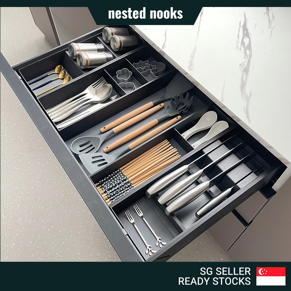 Premium Quality Modular Aluminium Storage Organizers for Kitchen ...