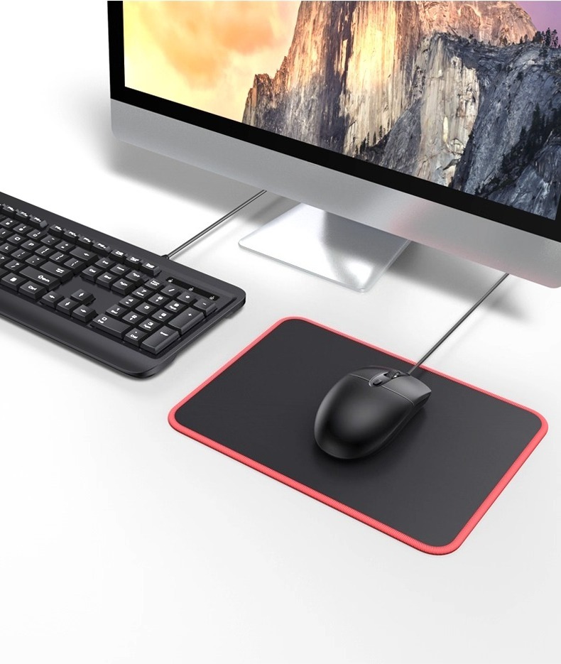 Nikko new PVC comfortable non-slip computer desk mat large simple ...