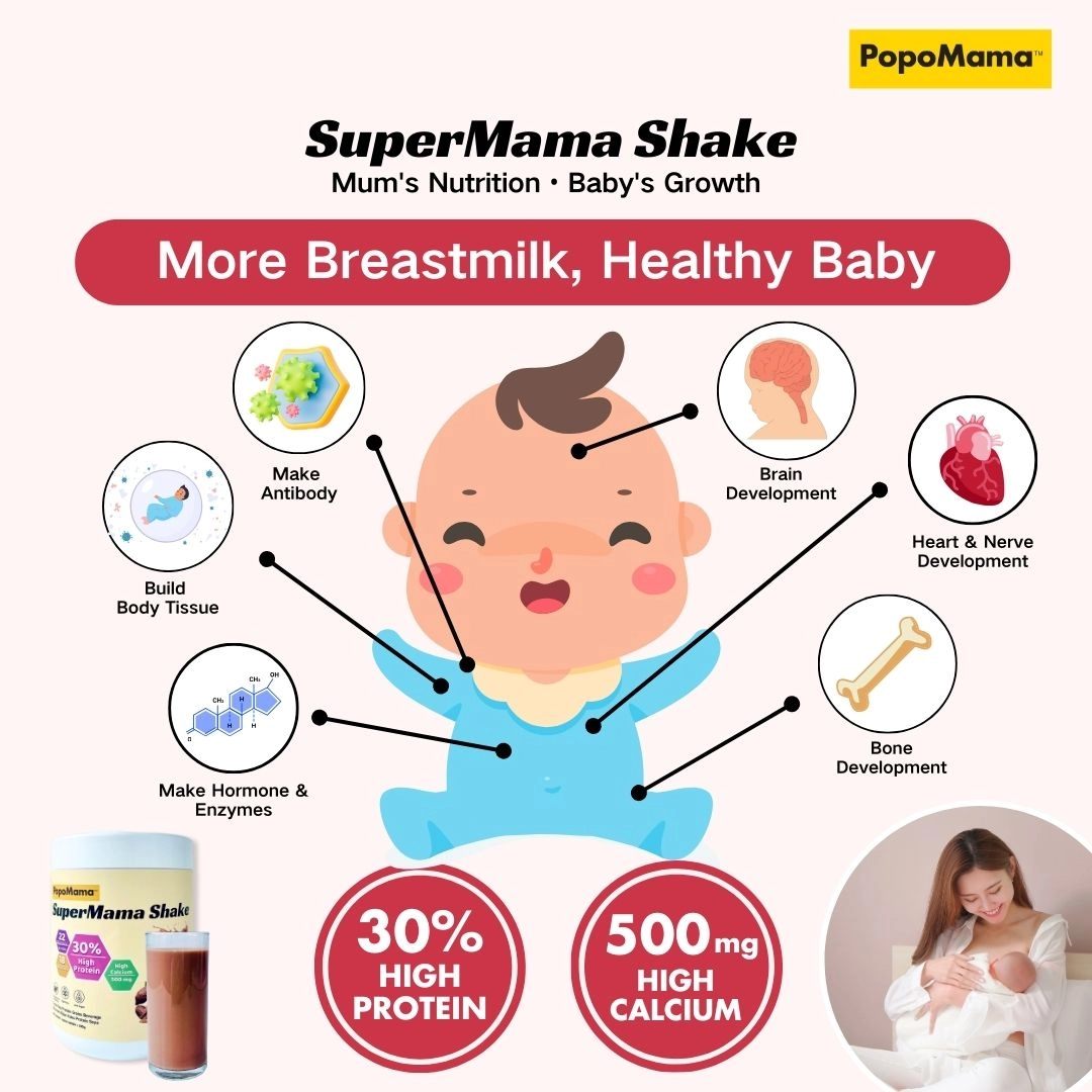 [Confinement Milk Booster] SuperMama Shake 500gm Maternity