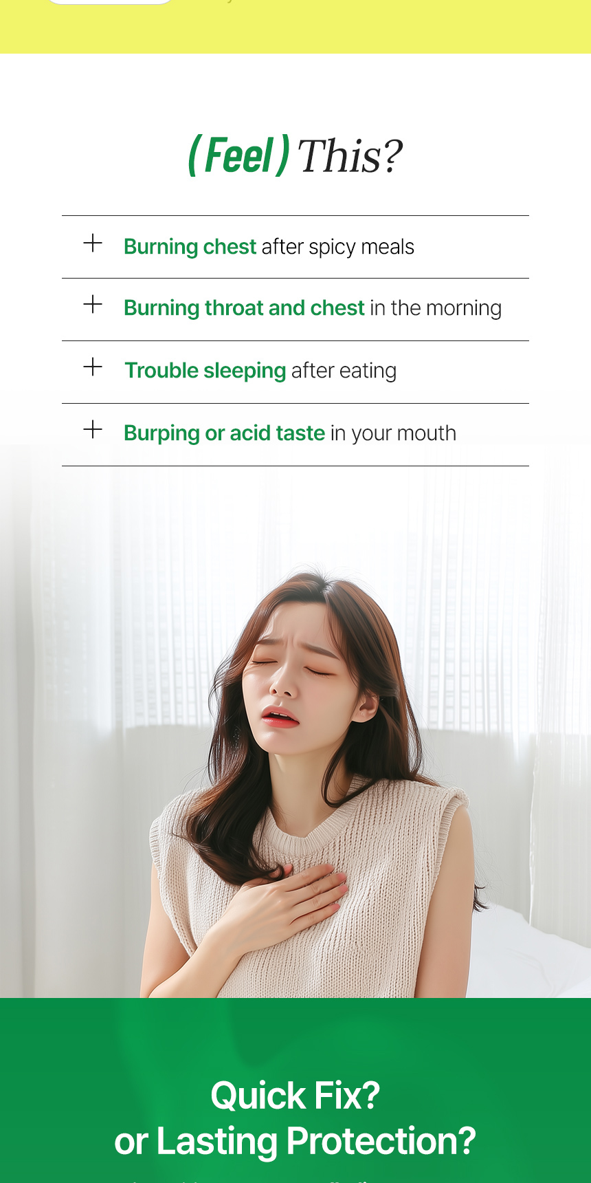 [YOUNGLONG] We Shield Double Action / Stomach Discomfort / Acid Reflux ...