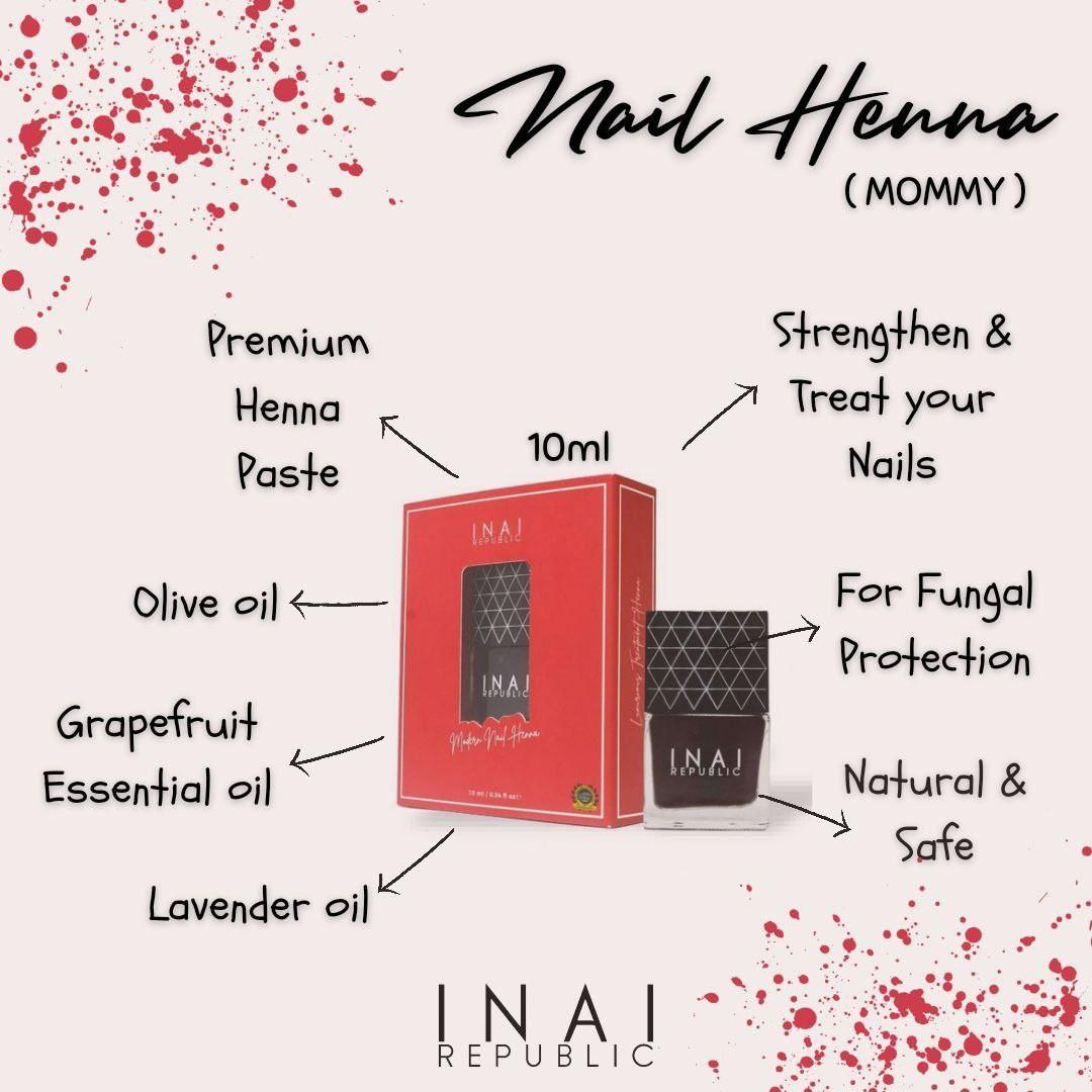 Nail Serum Inai Republic | Henna Mommy Nail Henna & Serum | Nail Care ...
