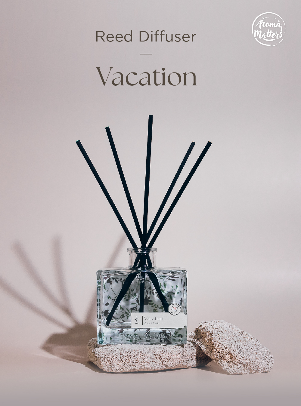 Aroma Matters Vacation Reed Diffuser Made In Korea 120ml and 250ml ...