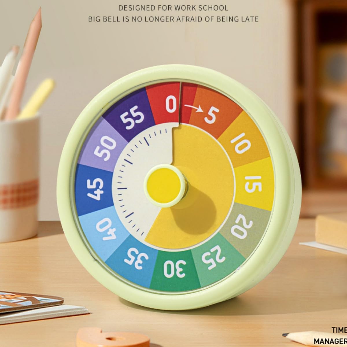 【SG】Visual Timer 60-Minute Countdown for Classroom Office Kitchen Desk ...