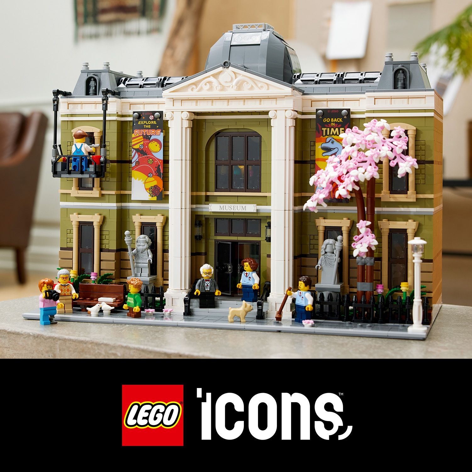 LEGO Icons 10326 Natural History Museum (4014 Pieces) | Shopee Singapore