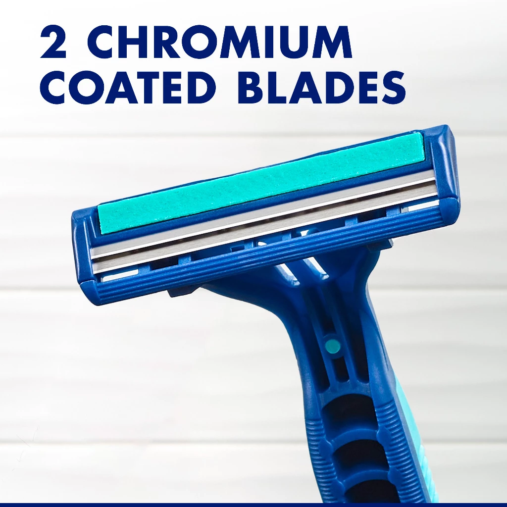Gillette Disposable Blue II Plus Razors 8+2 | Shopee Singapore