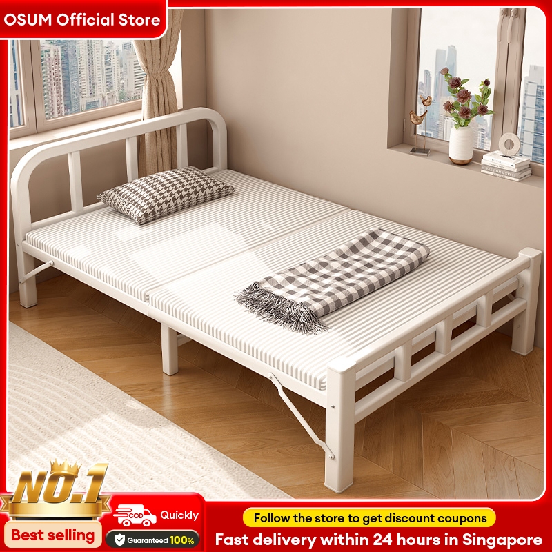 Simple Folding bed for lunch break Foldable Single Sofa Bed Portable ...