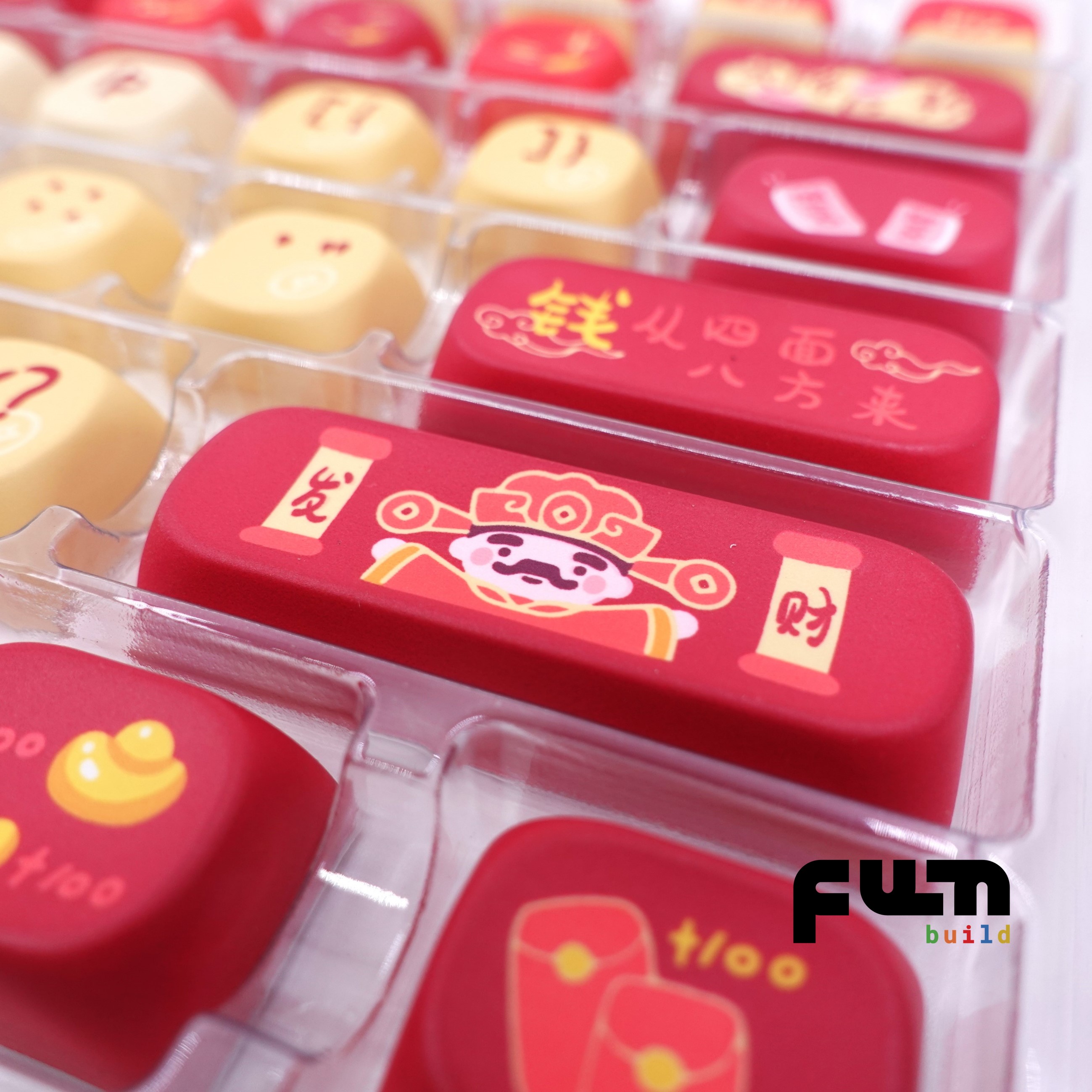 [GOD OF FORTUNE Keycaps][MOA Profile] Dye Sublimation Printed 127 Keys ...