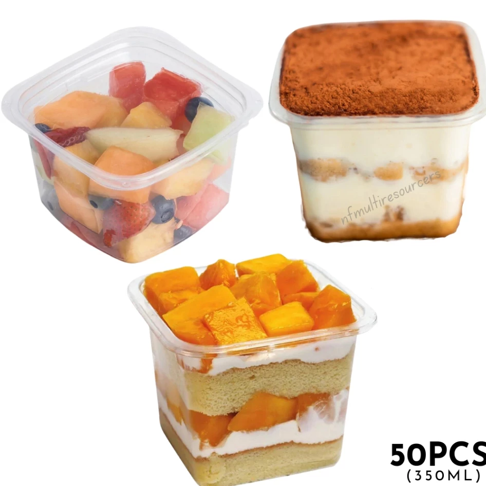 [SG Ready Stock]50PCS Tiramisu Container Mini Dessert Cup Cake Box ...