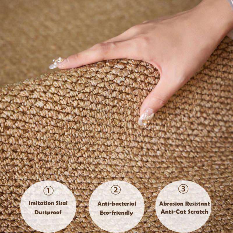Plain Carpet for Living Room Scratch Resistant Rugs Anti-cat Scratching ...