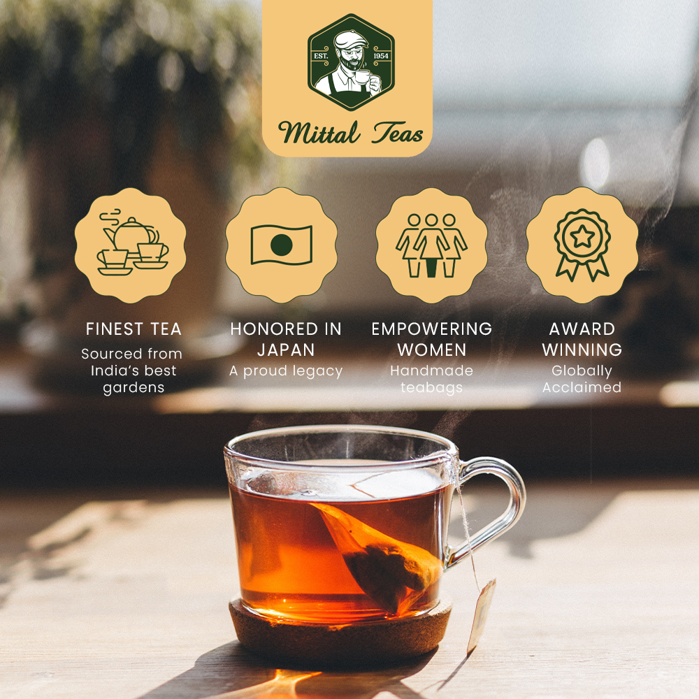 Mittal Tea, Finest Tea | Apple Black Tea | Loose Leaf & Pyramid Tea ...