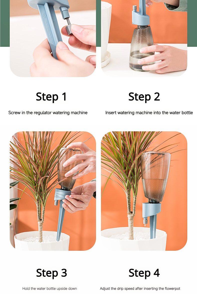 SG Delivery Automatic Plant Waterer with Bottle Garden Auto Water ...