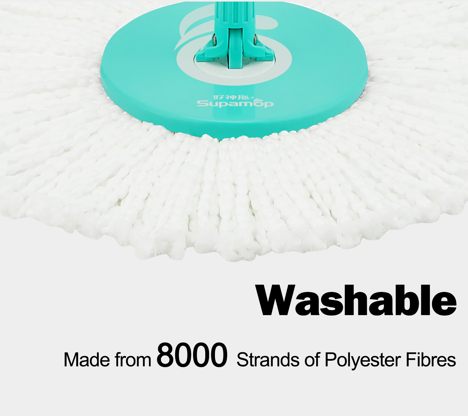 [SupaMop] Trendy S220 Hand Press Spin Mop Set 1 Year Warranty Free 2 ...