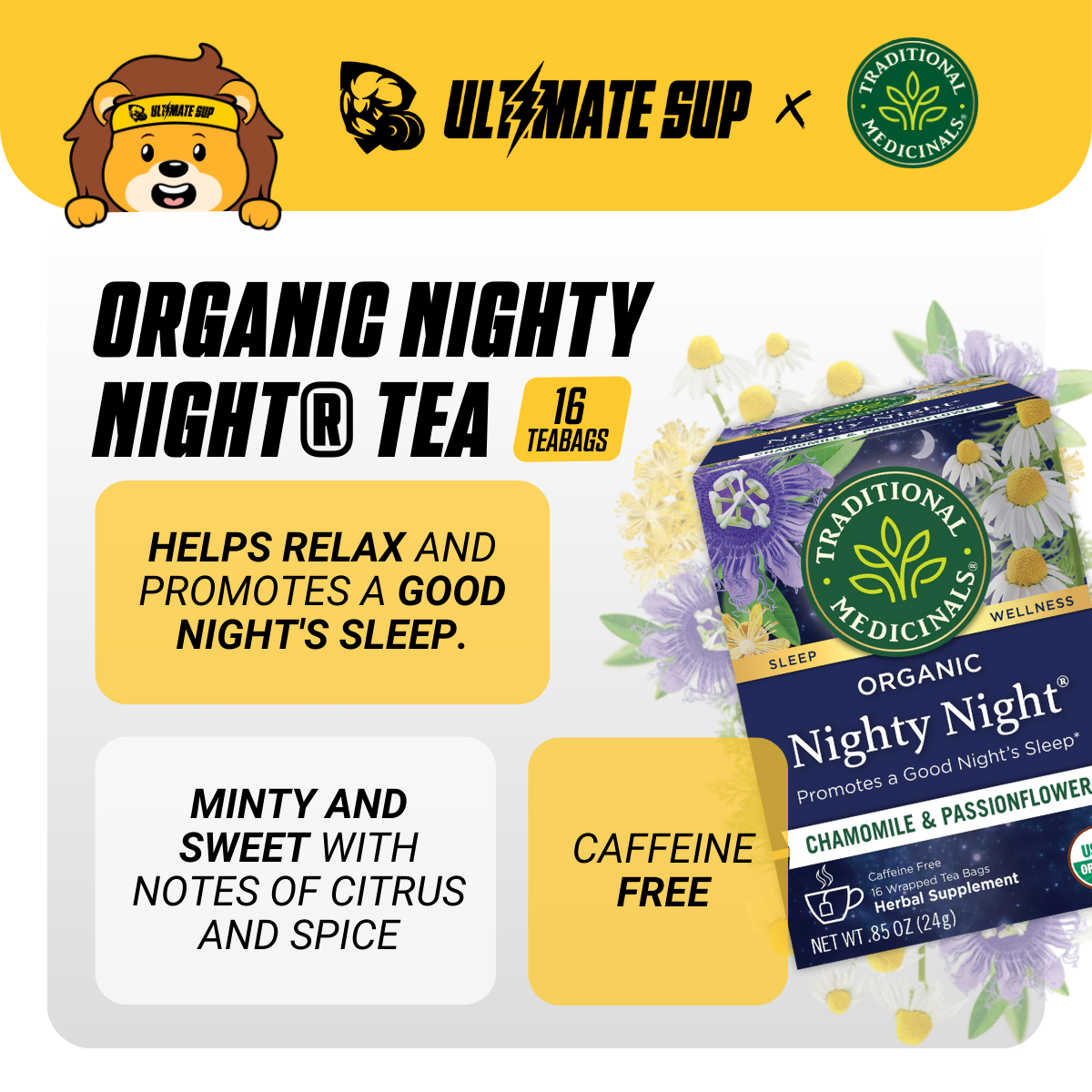 Traditional Medicinals, Organic Herbal Tea Set – Sleep Aid, Liver Detox ...