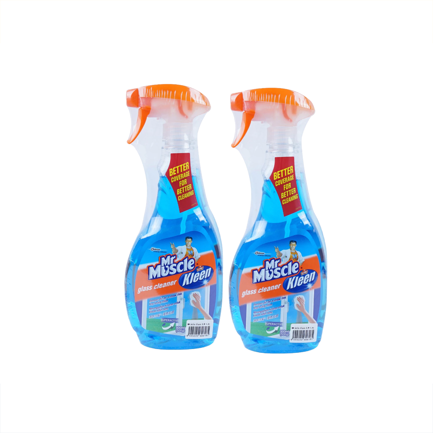 (Bundle of 2) Mr Muscle Glass Cleaner 500ml | Shopee Singapore