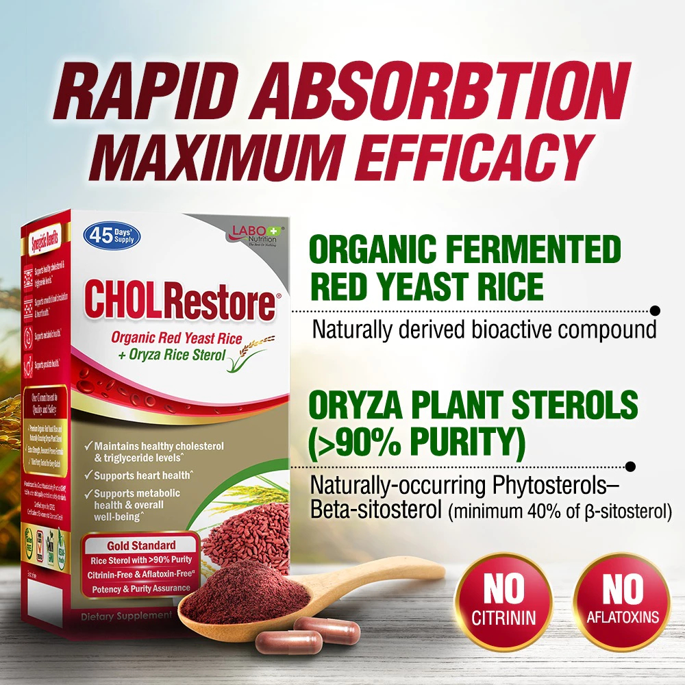 LABO NUTRITION CHOLRestore Dietary Supplement Veggie Capsule 90s ...