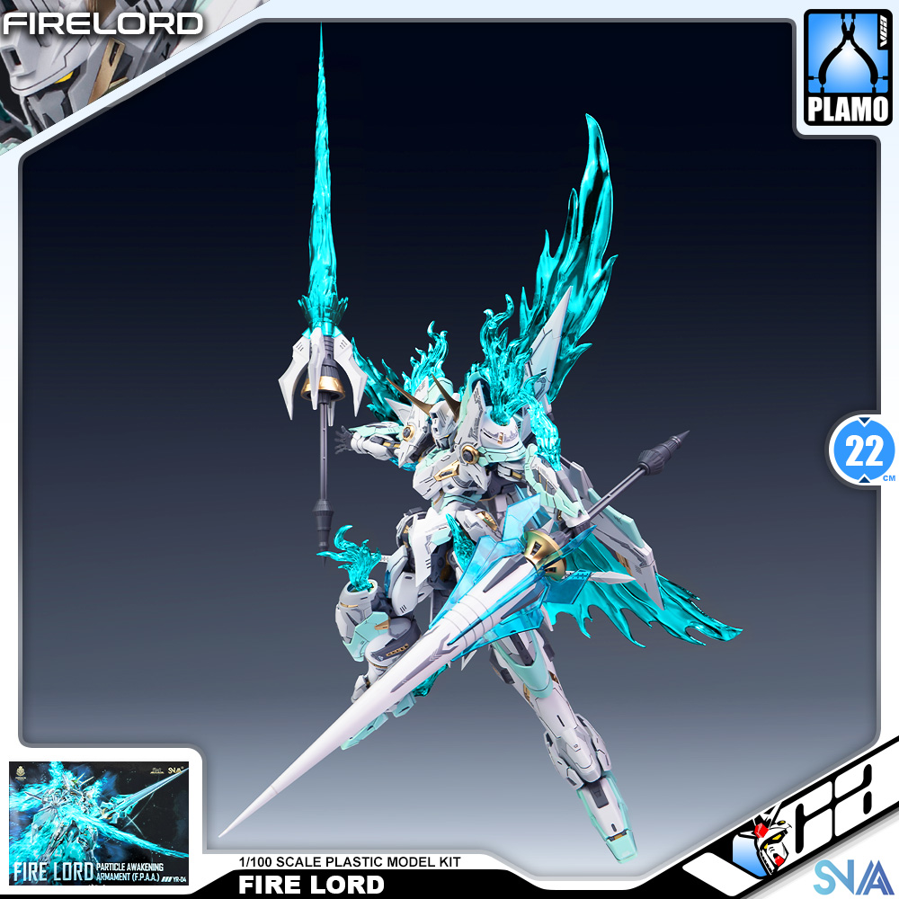 ⭐ SNAA FIRE LORD 焱皇 MG 1/100 MASTER GRADE PLASTIC MODEL ACTION FIGURE ...