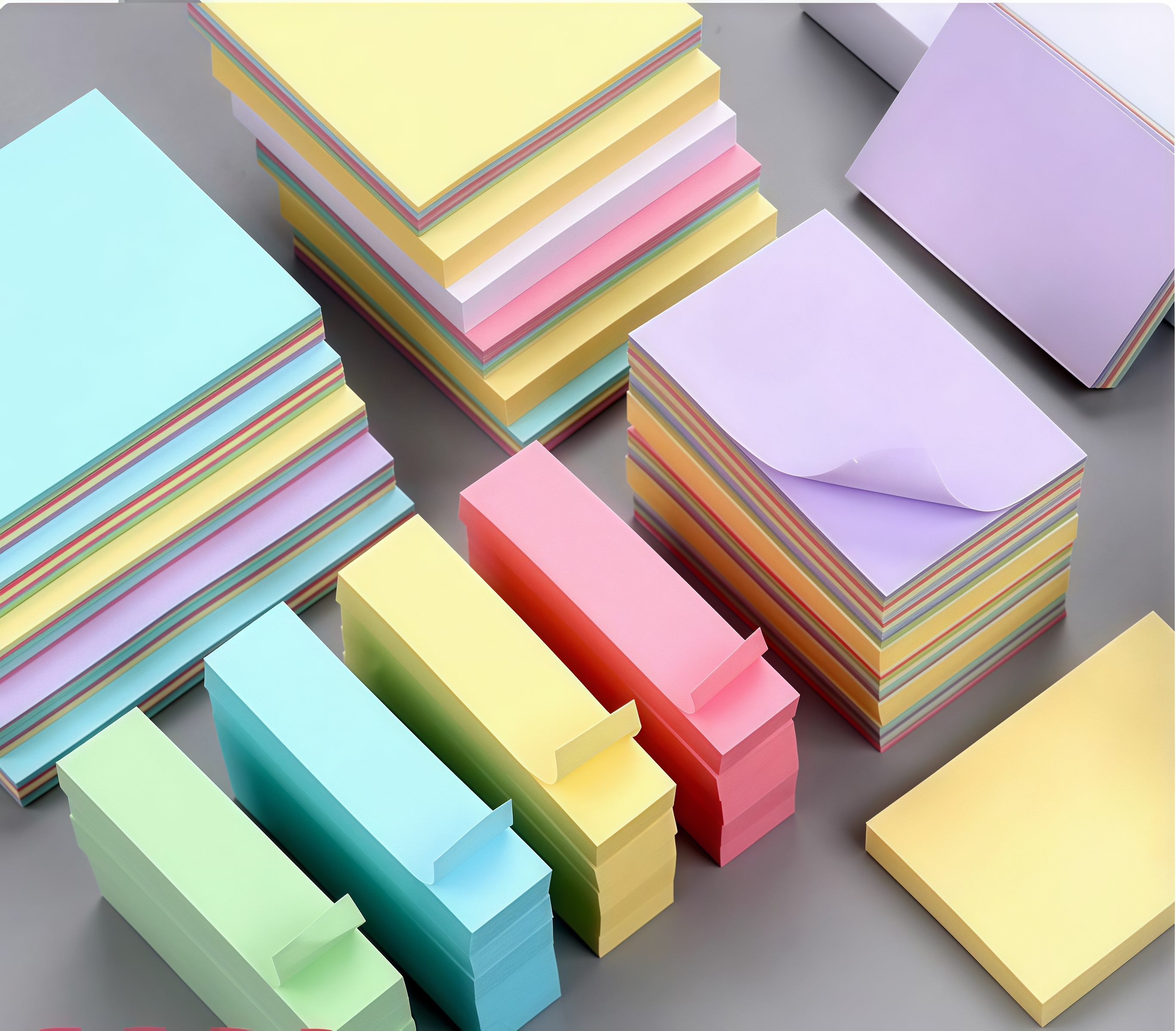[SG 11.11 Early Sale!] (Min 7). 100 Sheets Pretty & Colourful Sticky ...