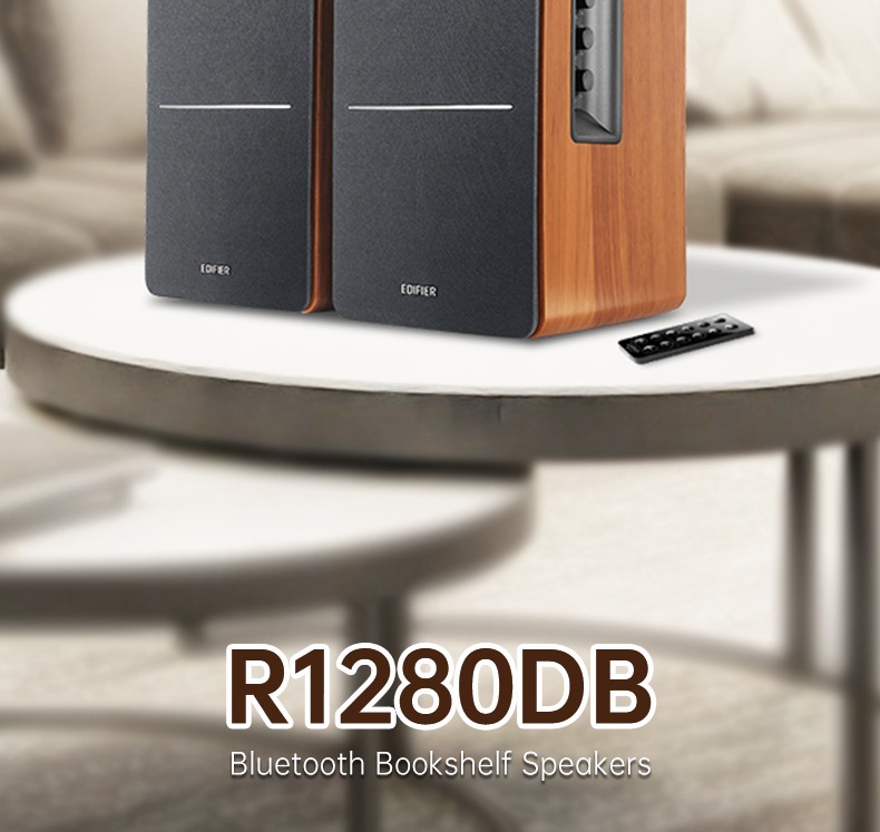 Edifier R1280DBs Bookshelf Speaker with Sub-Out & Bluetooth 5.0