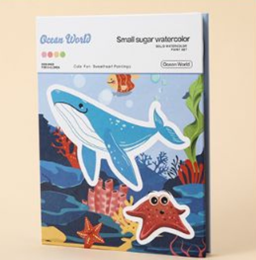 Water Coloring Book Paint Set For Kids Water Painting Books For ...