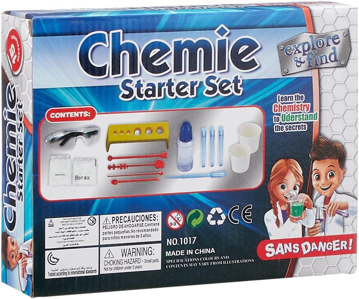 Science Lab Starter Kit Chemistry Set,Discover Science Of Color with 9 ...