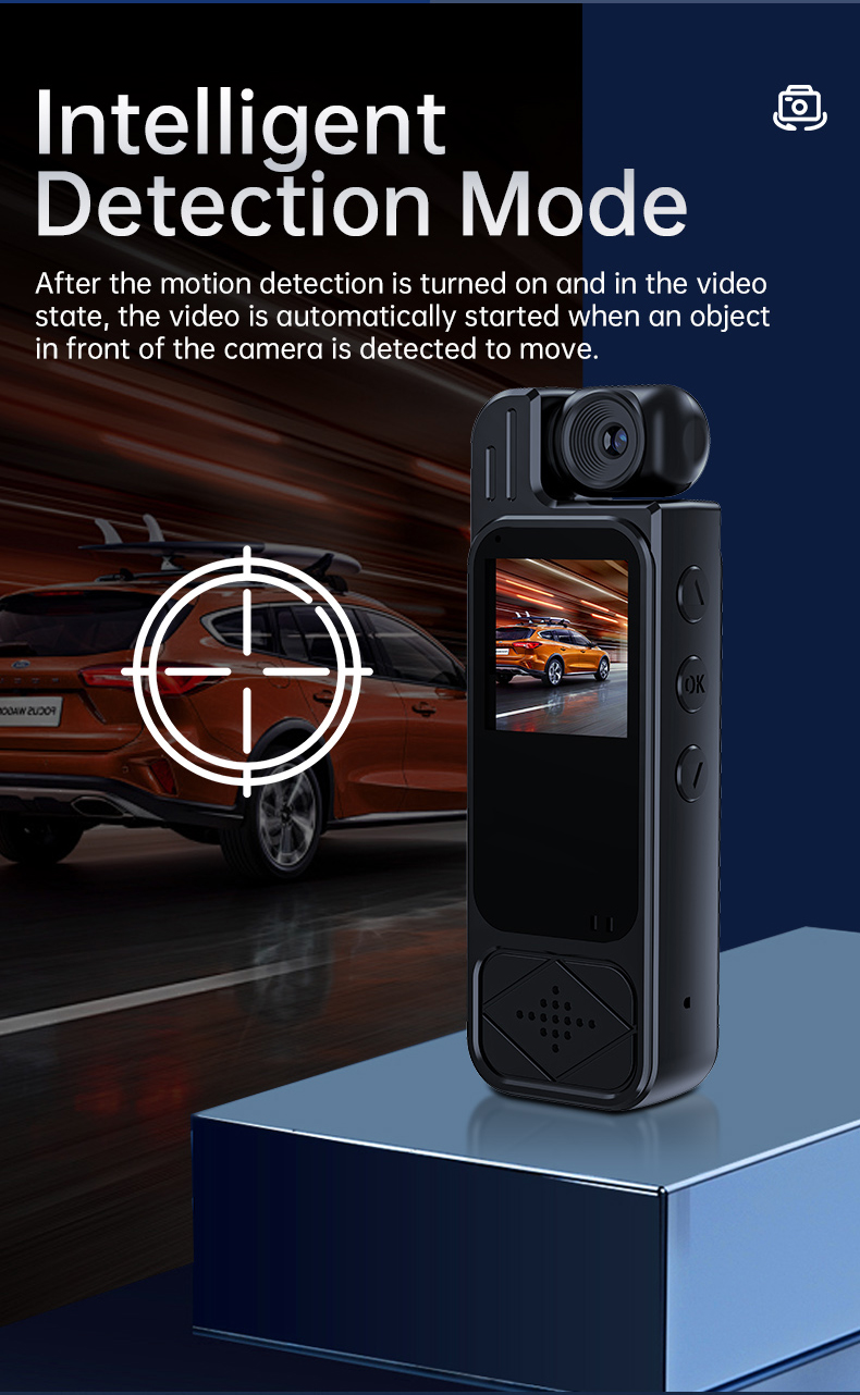 HD 1080P Mini Camera Portable Digital Video Recorder Worn Police Small ...