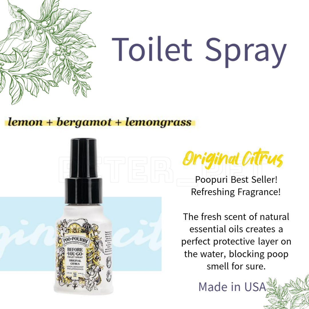 [Korea Poo Pourri& Tamsaa] Before You Go Toilet Spray 41ml& 45ml ...