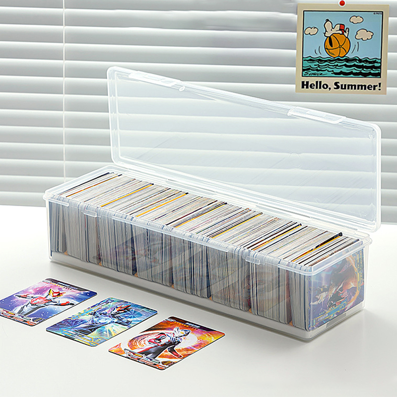 【SG】Card Storage Box Transparent Ultraman Football Stars Idol Photo ...