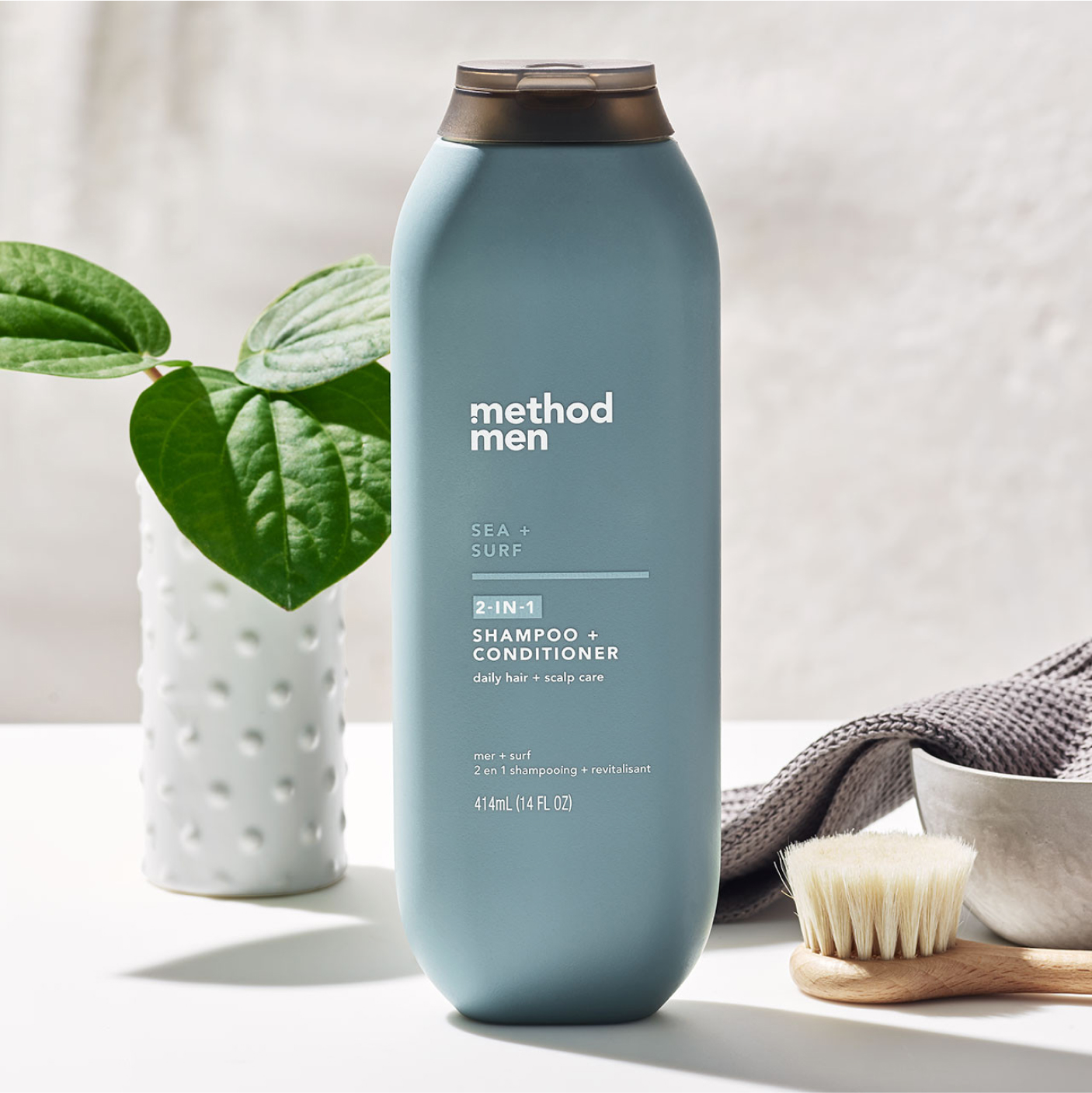 method men 2In1 Shampoo+Conditioner - sea + surf 414ml | Shopee Singapore