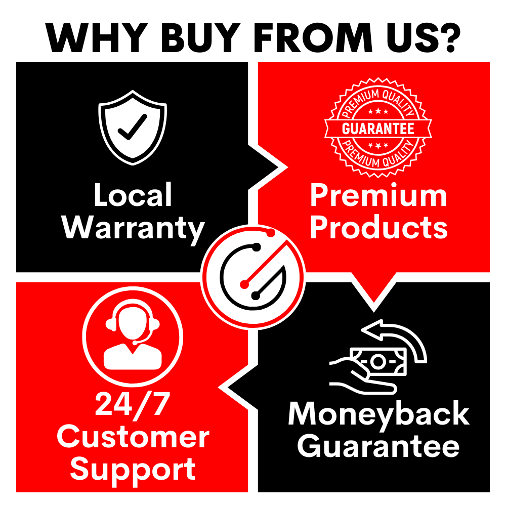 (SG) 6Fan Laptop Cooling Pad Dual USB 2.0 Ports & 5 Adjustable