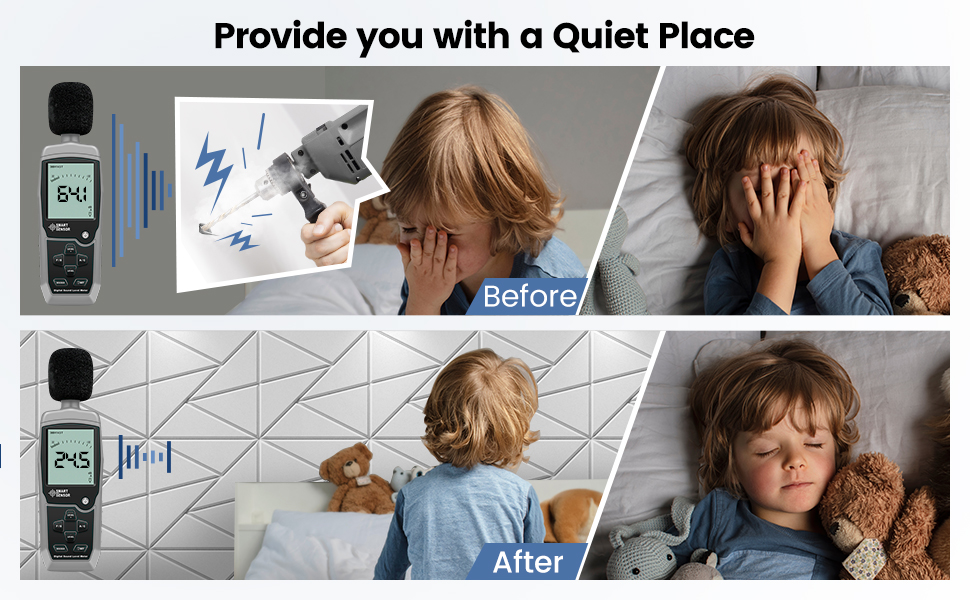 【Fitbest】12PACK Sound Proof Acoustic Panel Self-Adhesive Studio Office ...