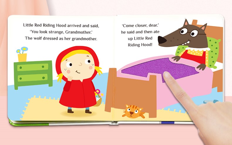 【SG Stock】Usborne touchy-feely book series / Fairy Tales to Touch ...