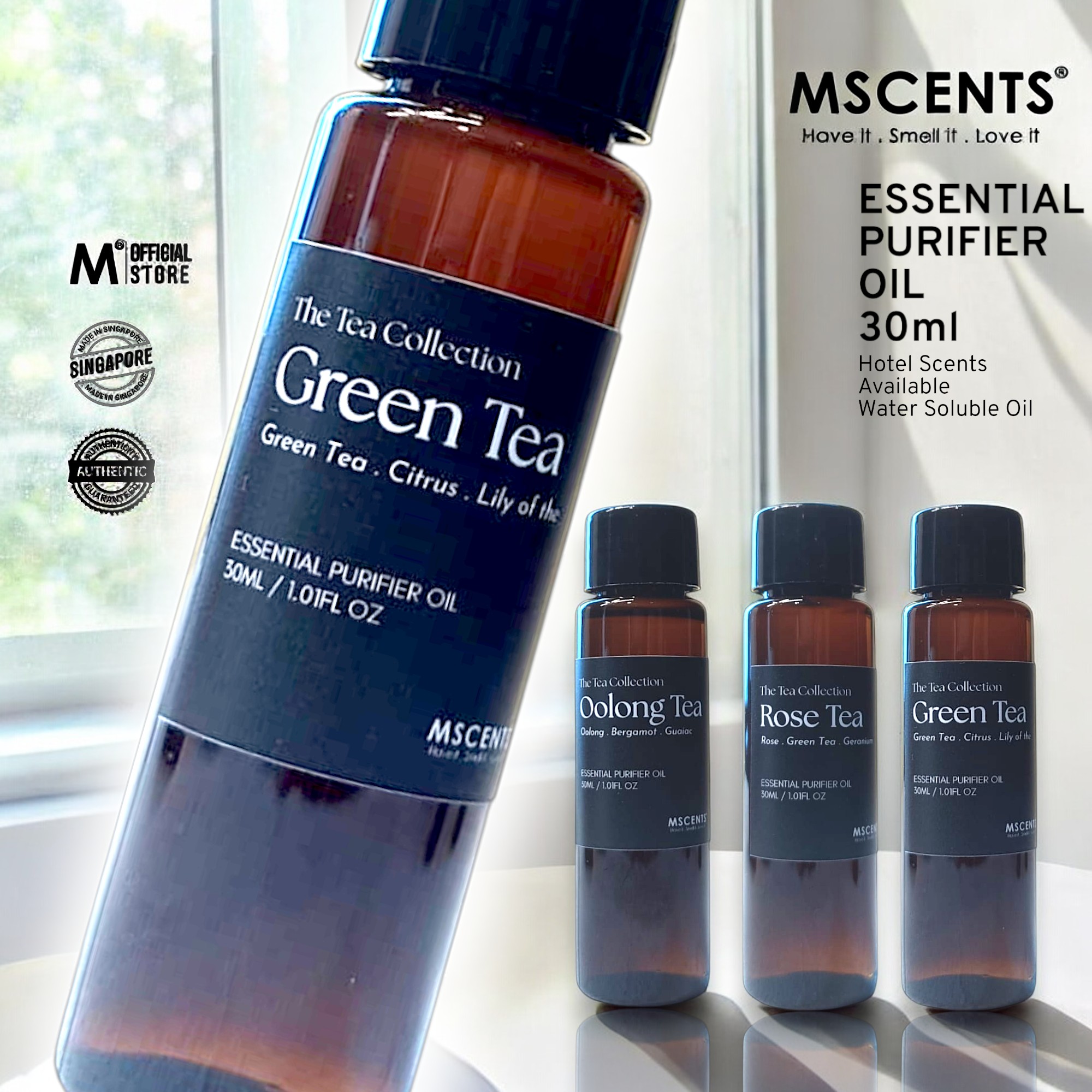 Aroma Essential Purifier Oil 100% water soluble | Shopee Singapore
