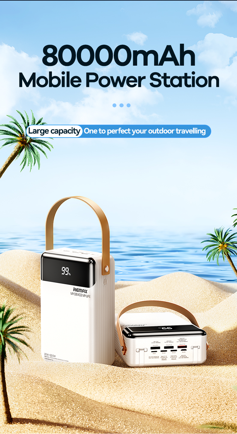 REMAX RPP-565 / RPP-566 Lesu II Series 60000mAh Power Bank - Advanced ...