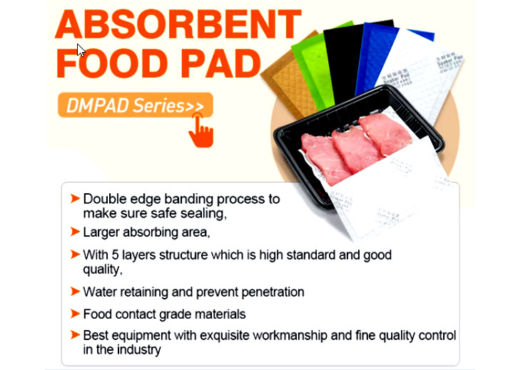 Meat and Seafood Absorbent Pads White | Shopee Singapore