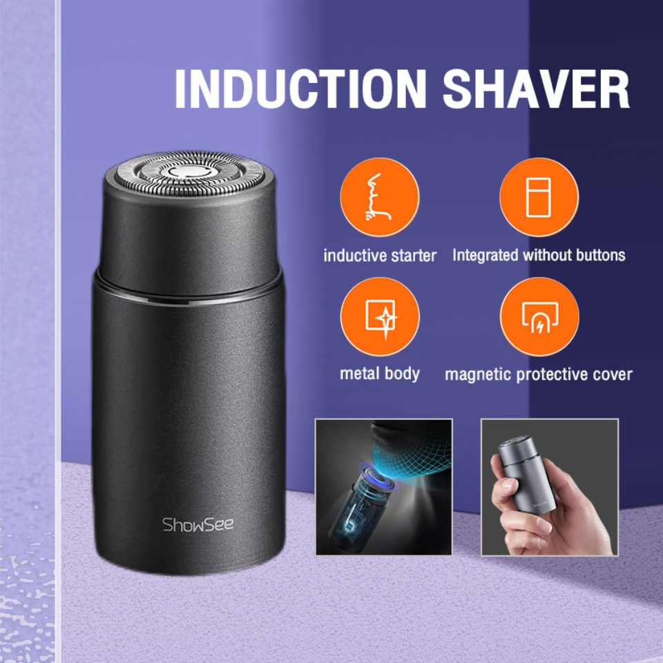Showsee Smart Sensor Shaver F101-GY Single Head Floating Touch Skin ...
