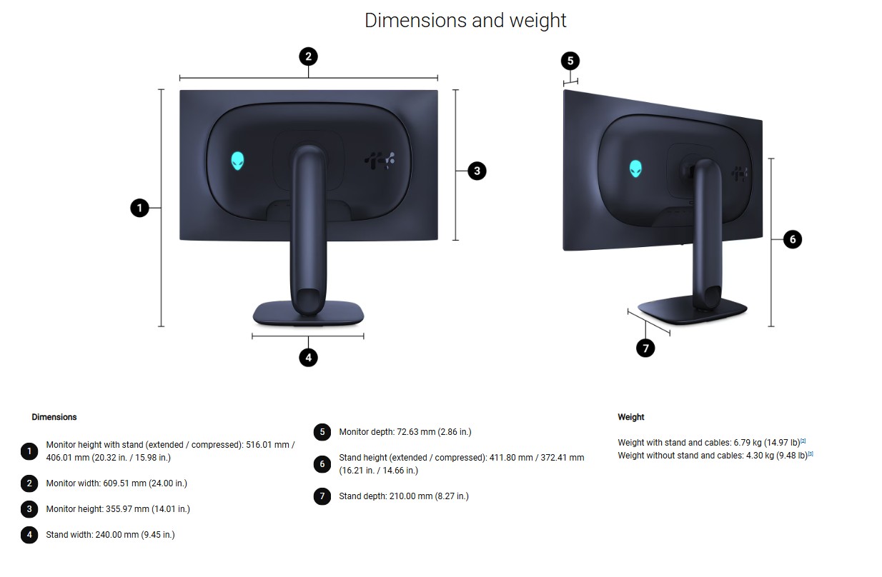 Alienware AW2725Q 27"inch 4K QD-OLED 240Hz Gaming Monitor | Shopee ...