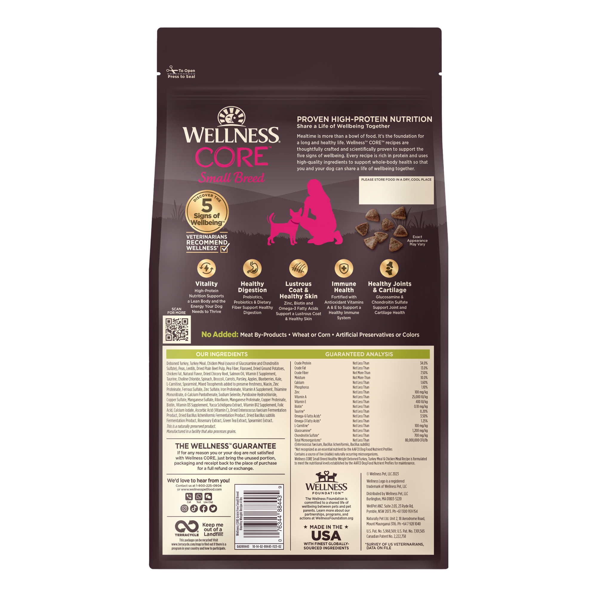 Wellness Dog Core Grain Free Small Breed | Shopee Singapore