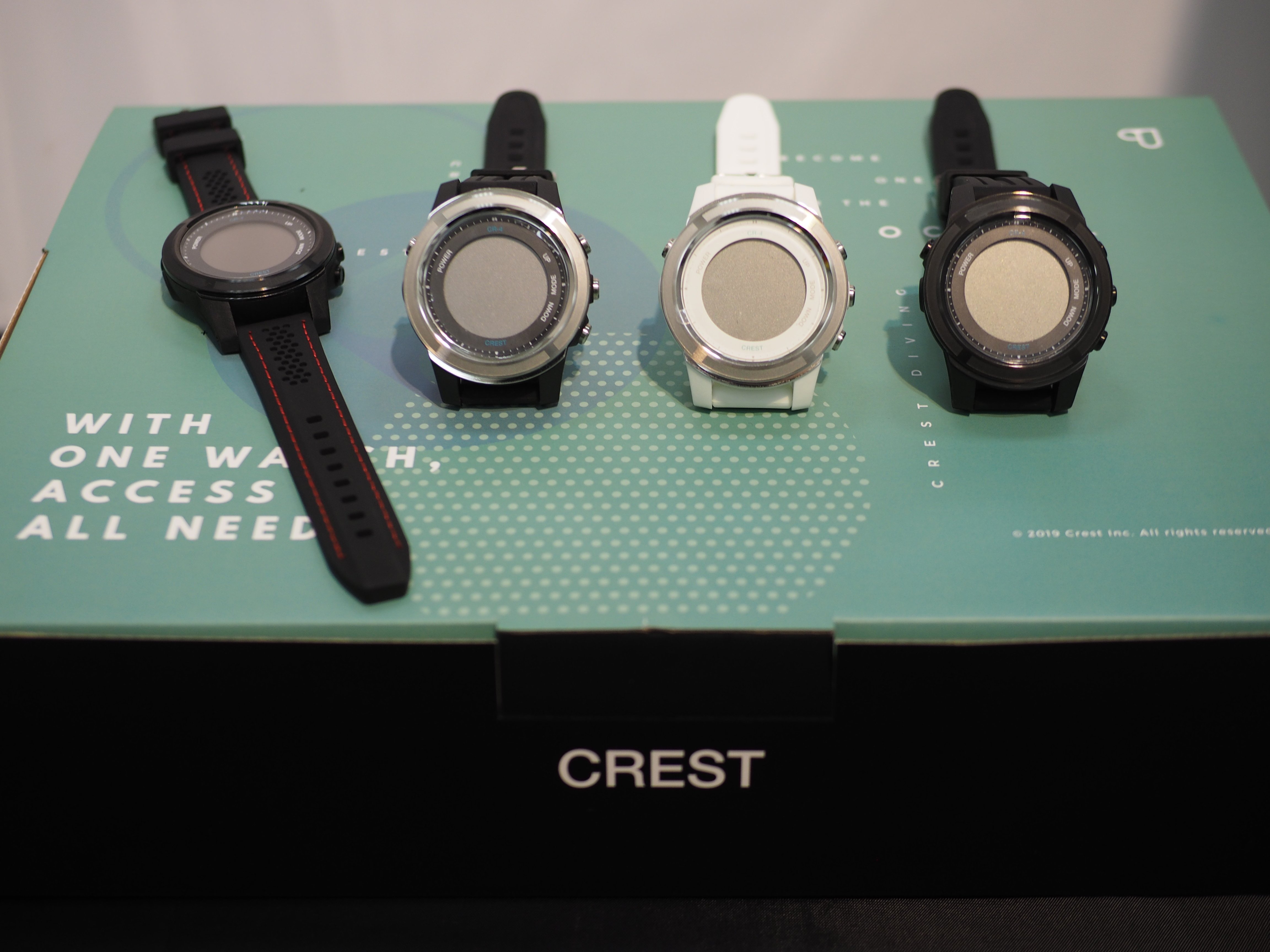 CREST CR4 DIVE COMPUTER DIVECOM FOR SCUBA DIVING FREEDIVING NITROX ...