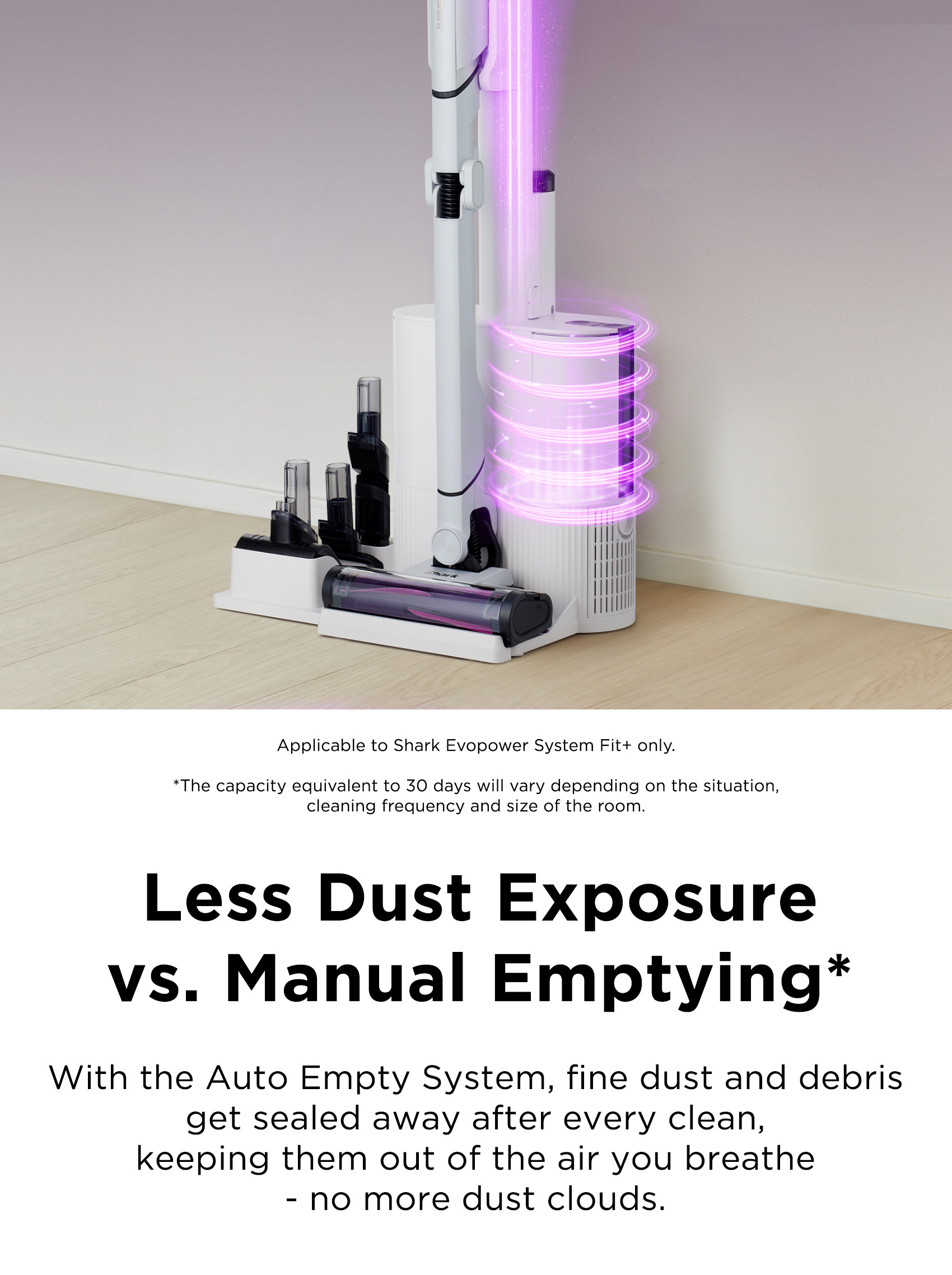 Shark EvoPower System FIT / FIT+ Cordless Vacuum - LC100 / LC150