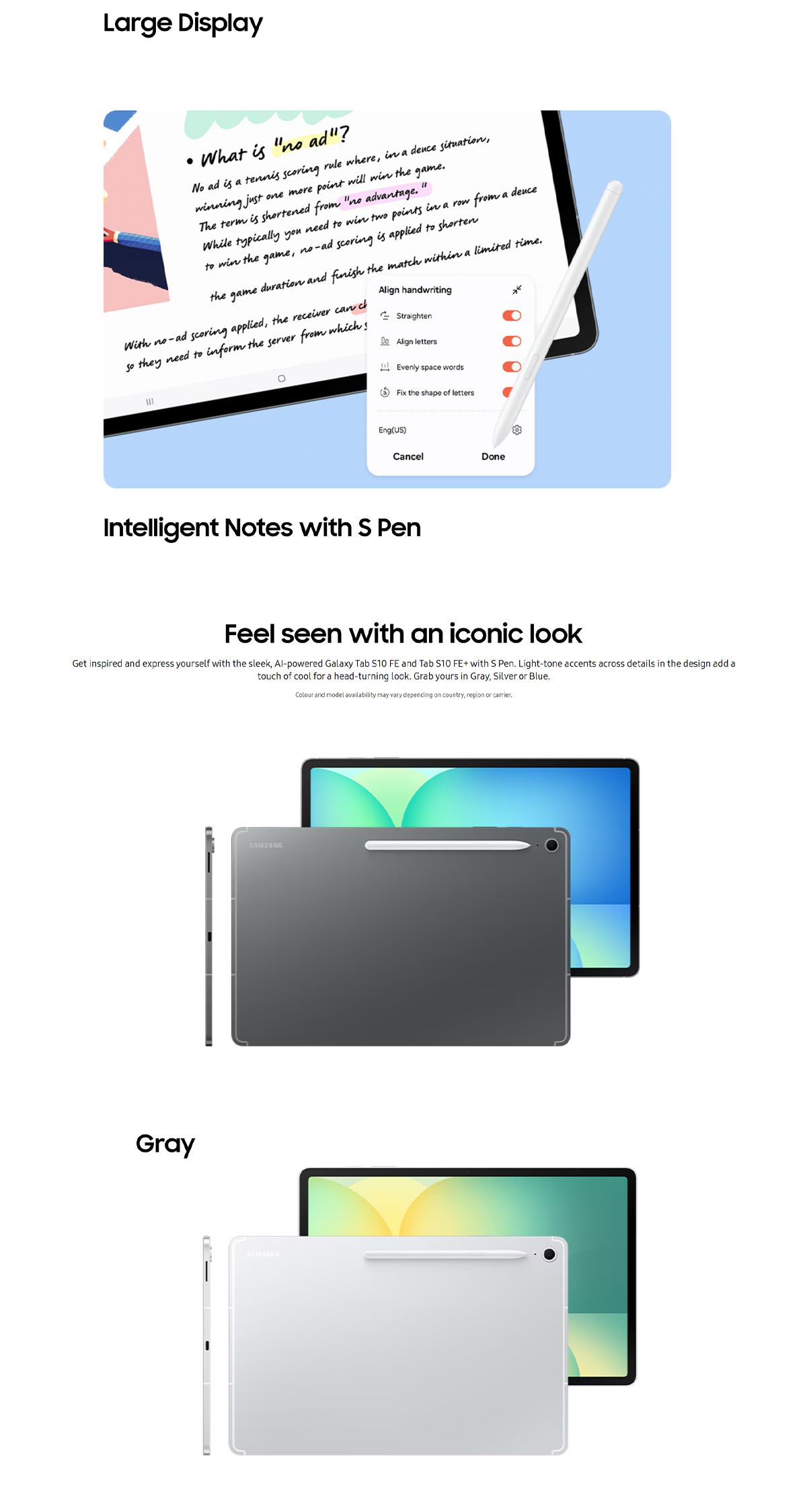 Samsung Galaxy Tab S10 FE WiFi | Shopee Singapore