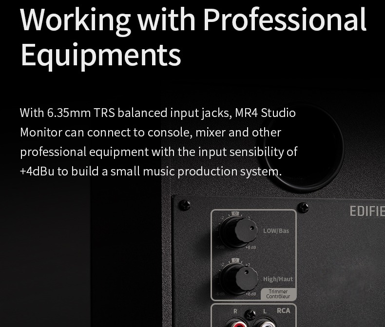 Edifier MR4 Powered Studio Monitor Speakers 42 Watts | Shopee Singapore