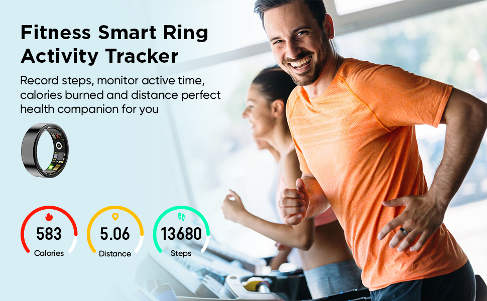 Benio Gen2/GenPro Smart Ring Multifunctional Waterproof Fitness Tracker ...